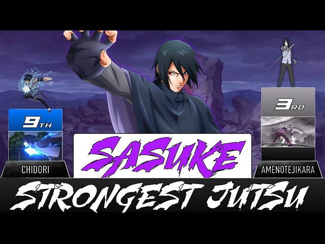 SASUKE'S STRONGEST JUTSU - AnimeScale