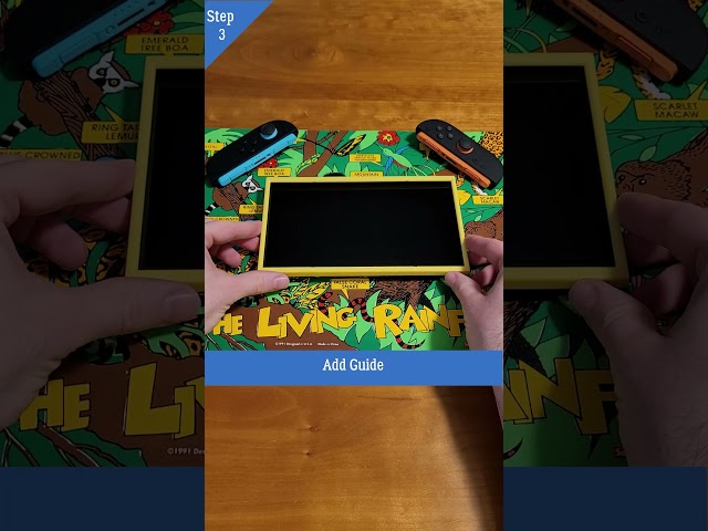 Easy Switch2 Glass Screen Protector Installation! #switch2 #nintendo #shorts