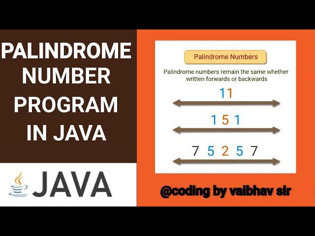 Write a program to find palindrome numbers from given range #java #coding #interviewtips