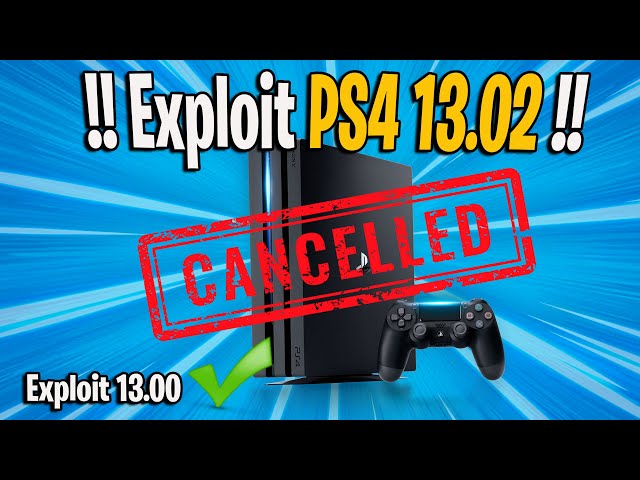Exploit Ps4 13.02 Ahora dicen que NO HAY ni se le espera! Que ha pasado? pero SI hay para 13.00