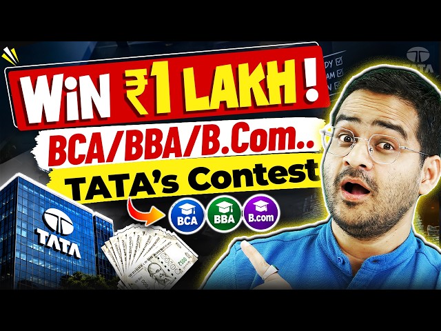 😱BCA Students Can Win Big! | Tata Young Social Innovator Challenge 2026 | Full Details for BCA  #bca