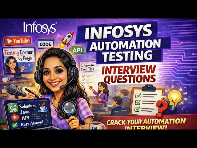 Infosys Automation Interview Questions | Selenium | JAVA | Real Time-Scenario Base Interview Que