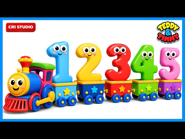 Learn Counting from 1 To 10 | 1234 Number Names | 123 Numbers for Kids | 12345 Numbers Song