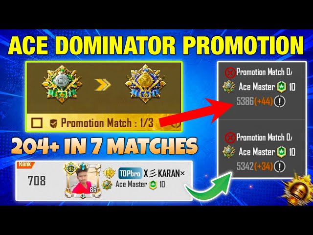 🔥 204+ Ace Dominator to Conqueror | Promotion Match Trick | BGMI 4.5 Solo Conqueror Tips 
