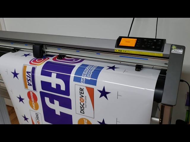 Graphtec CE6000-120 48in plotter - die cutting printed graphics