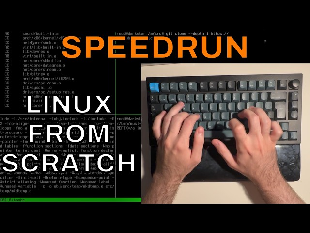 LINUX FROM SCRATCH SPEEDRUN