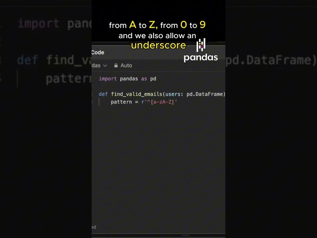 LeetCode 3436: Pandas Regex Solution 🐼🐍 #shorts