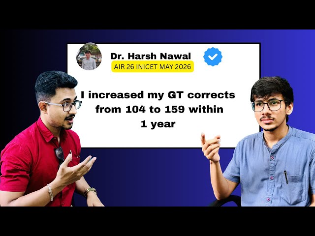 How to Become an INICET Topper? AIR 26 INICET MAY 2026 reveals ultimate Strategy| #inicet #aiims 
