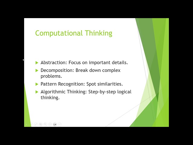 computational thinking