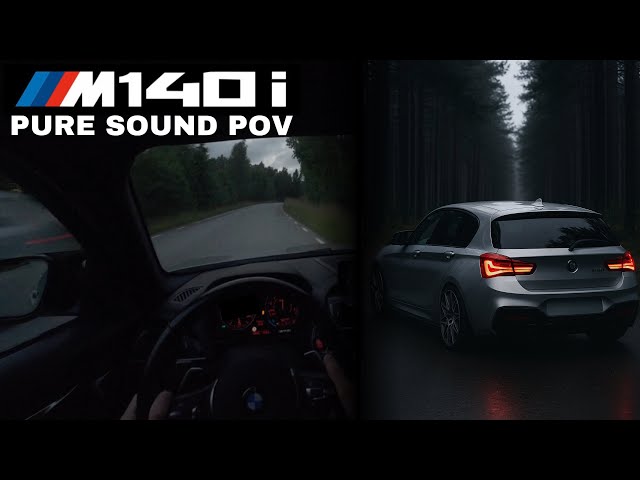 BMW M140i STAGE 2 PURE SOUND | 4K POV