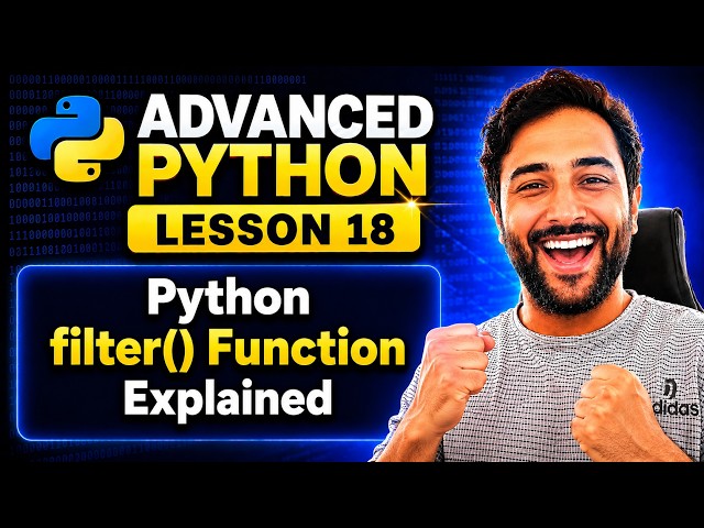 Stop Using Loops for Filtering Data | Python filter() Tutorial