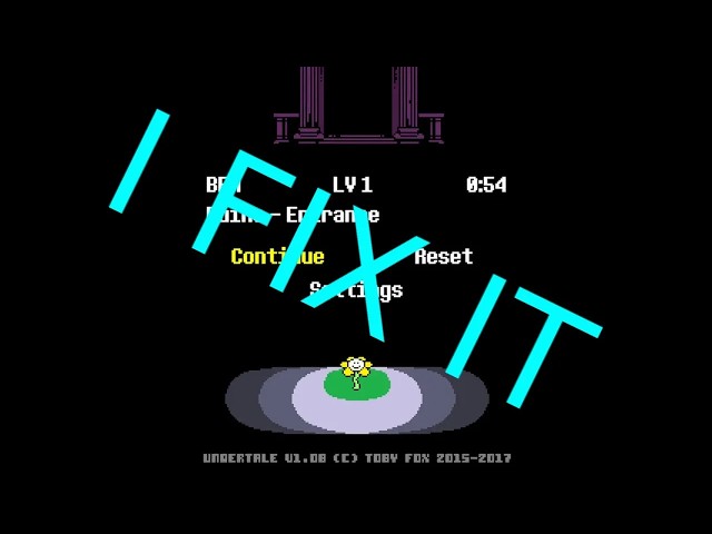 [OLD] 100% Real Undertale Lets Play 2#