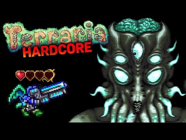 I beat Terraria Master Mode WITHOUT DYING ONCE...