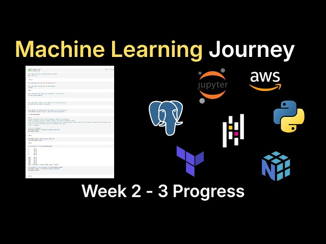 My Machine Learning Journey | ML Zoomcamp Week 2 & 3 Recap
