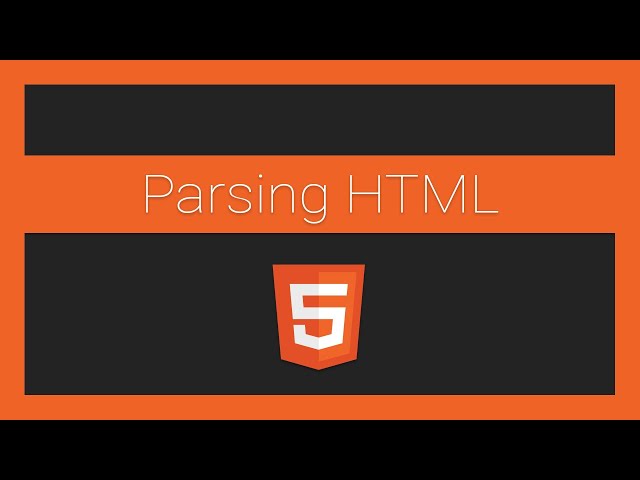 Manually Parsing HTML in Node.js