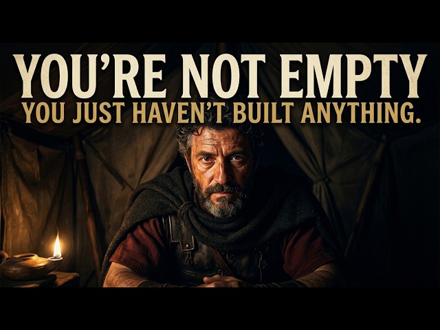 You're Not Empty. You're Just Not Building Anything | Marcus Aurelius