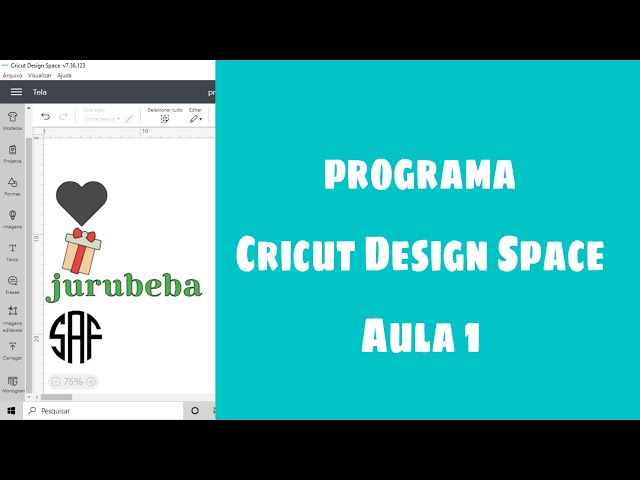 Cricut Design Space Aula 1 Cricut para iniciantes