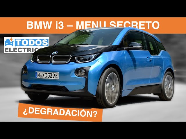 BMW i3 battery degradation. Secret service menu.