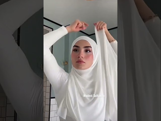 @Onlydila Everyday Hijab tutorial 🤍#hijabi #hijabers #hijabista #hijabiz #hijabfashion #hijabstyle