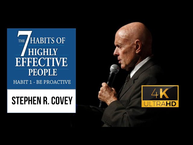 7 HABITS OF HIGHLY EFFECTIVE PEOPLE - BE PROACTIVE (4K ULTRA HD)