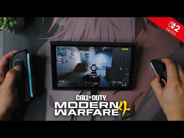 This is the REAL Modern Warfare 4 Experience on Switch 2!  (handheld POV, Mouse Mode & MORE)