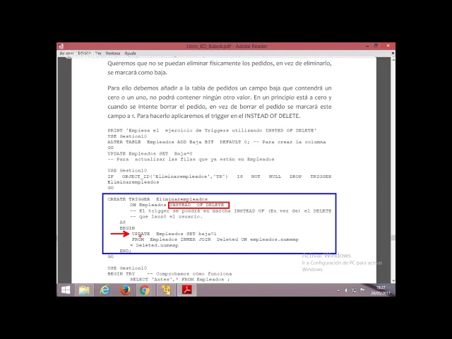 T09: DAW- DISPARADORES - Triggers
