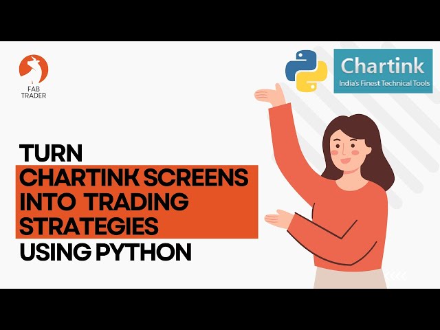Scrape Chartink Screener Results Using Python | Download Stock Screener Data Automatically