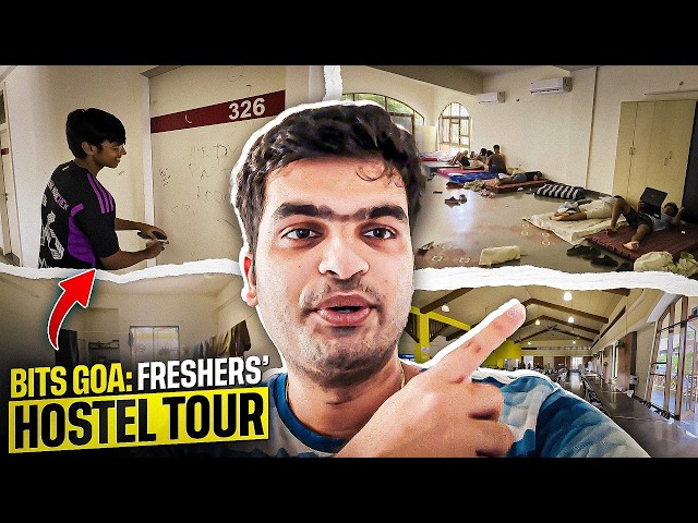 Luxury Boys Hostels of BITS Goa! 🔥 Better than IITs, NITs?