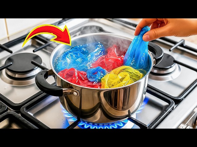 Don’t Throw Away Old Plastic Bags! Boil Them and Turn Trash into Money! | Creation Invention