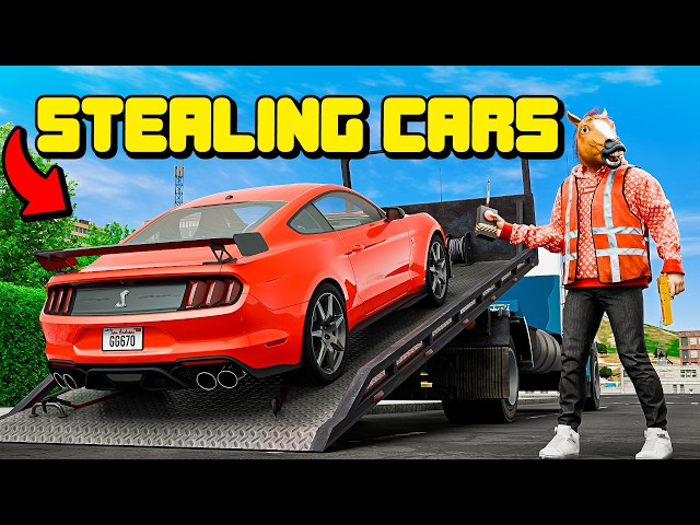 Starting A Fake Tow Company To Steal Cars In GTA 5 RP
