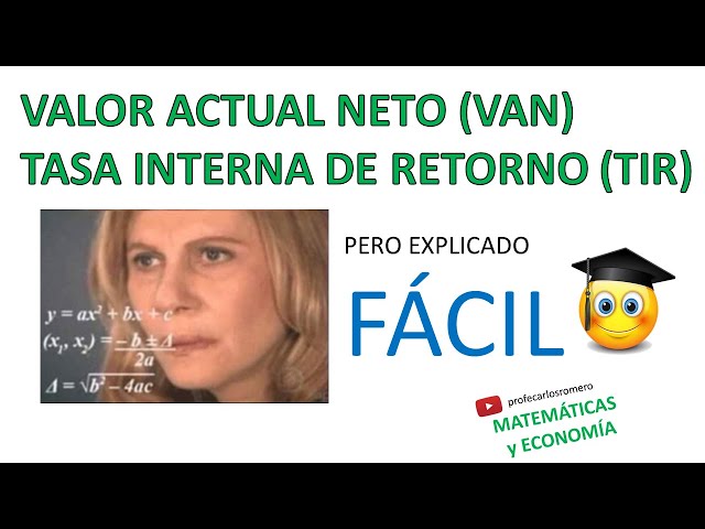 SIMPLE EXPLANATION OF NPV AND IRR