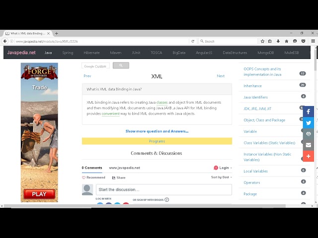 What is XML data Binding in Java? | javapedia.net