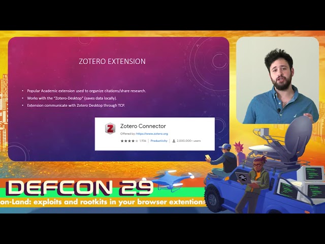 DEF CON 29 - Barak Sternberg - Extension Land: Exploits and Rootkits in Your Browser Extensions