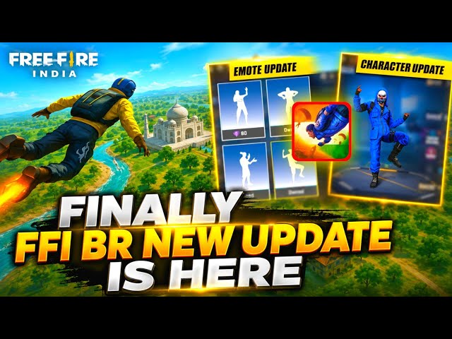 🔥 FFI BR Game New Update 😱 | New Emotes Characters & Multiplayer Mode