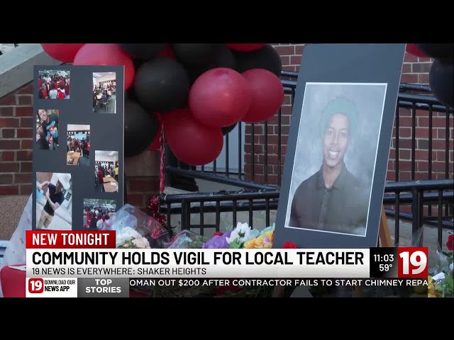 Vigil held for Shaker Heights 4th-grade teacher