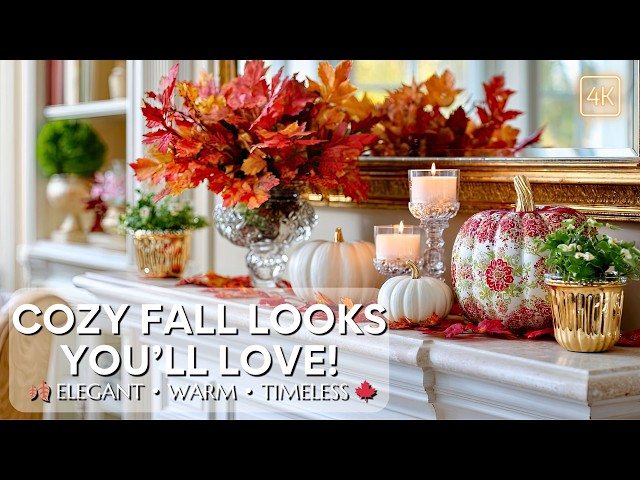 Cozy Autumn Vibes 2025: Stunning Fall Decorating Ideas to Transform Your Home into a Cozy Retreat
