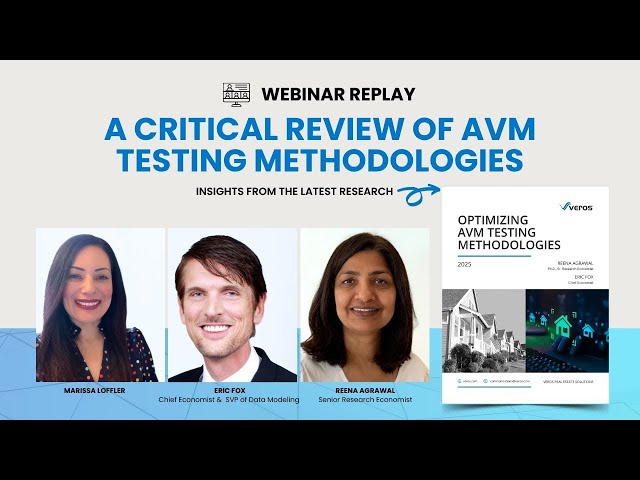 Webinar: A Critical Review of AVM Testing Methodologies