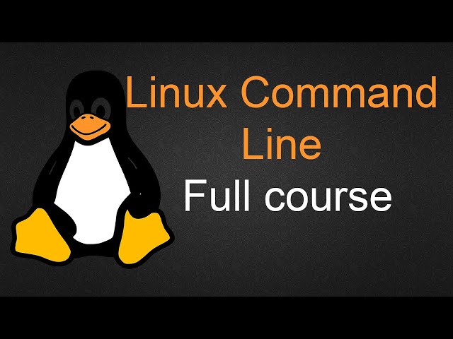 Linux Command Line Full course