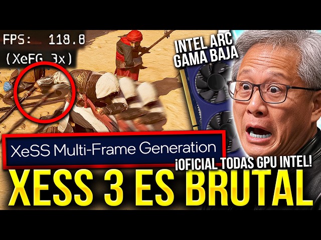 IT'S OFFICIAL! XeSS 3 Multi Frame Generation WORKS on ALL INTEL GPUs