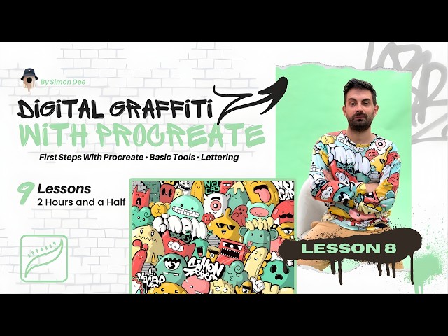 Lesson 8 — Create a Graffiti Tag with Liquify Distortion & Style