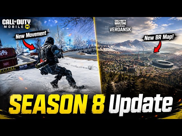 VERDANSK + NEW MOVEMENT!😳COD Mobile Season 8 🔥