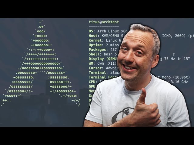 Arch Linux in 12 Minutes