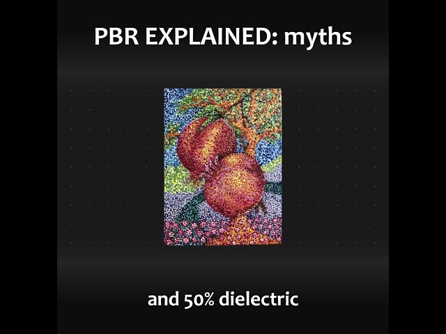 Common myths: PBR explained #blender #pbr #tutorial #unrealengine #unity