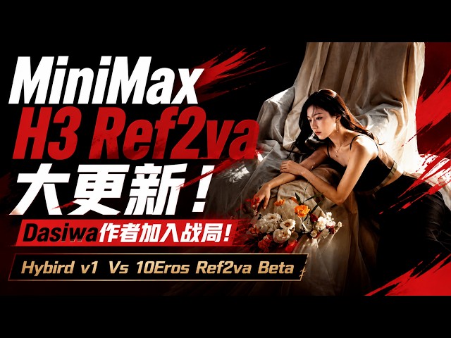 MiniMax H3 Ref2va Model Major Update! Dasiwa Creator Enters the Fray! Hybird v1 vs. 10Eros Ref2va...