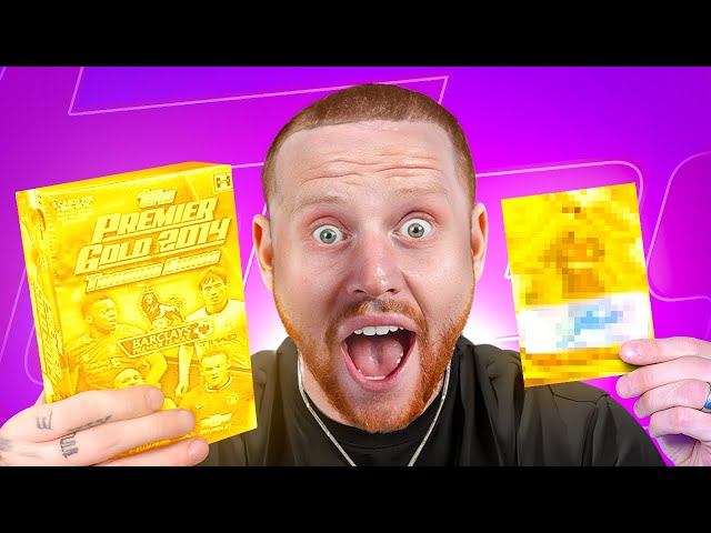 I Opened 11 Year Old Premier League Trading Cards
