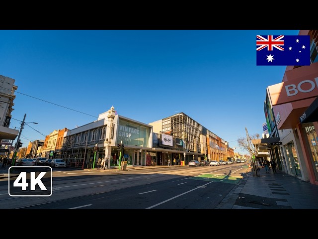 POV: Melbourne’s Chapel Street on a Sunny Day ☀️ | South Yarra, Prahran & Windsor (4K)