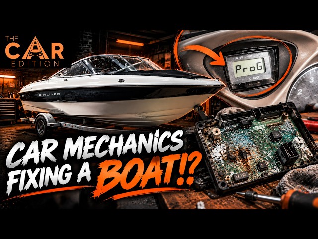 We Fixed a BOAT?! Bayliner 195 Electrical Fault Found INSIDE the Dash - The Car Edition