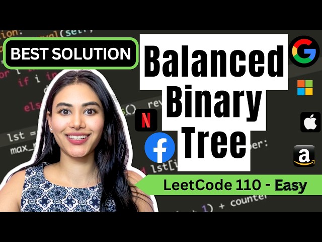 Balanced Binary Tree #leetcode #binarytree