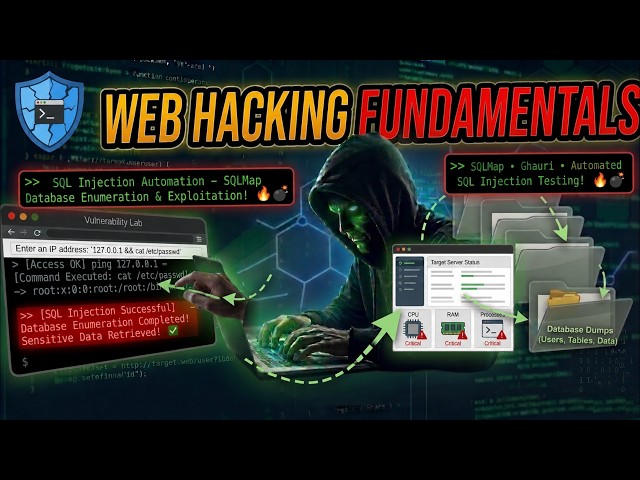 SQL Injection Automation | SQLMap | Ghauri | Web Pentesting Fundamentals - Class 11