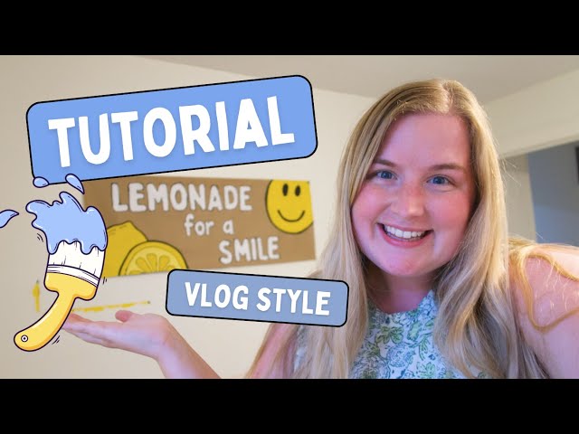 How to Make a Painted Paper Banner | Side Hustle for Creatives